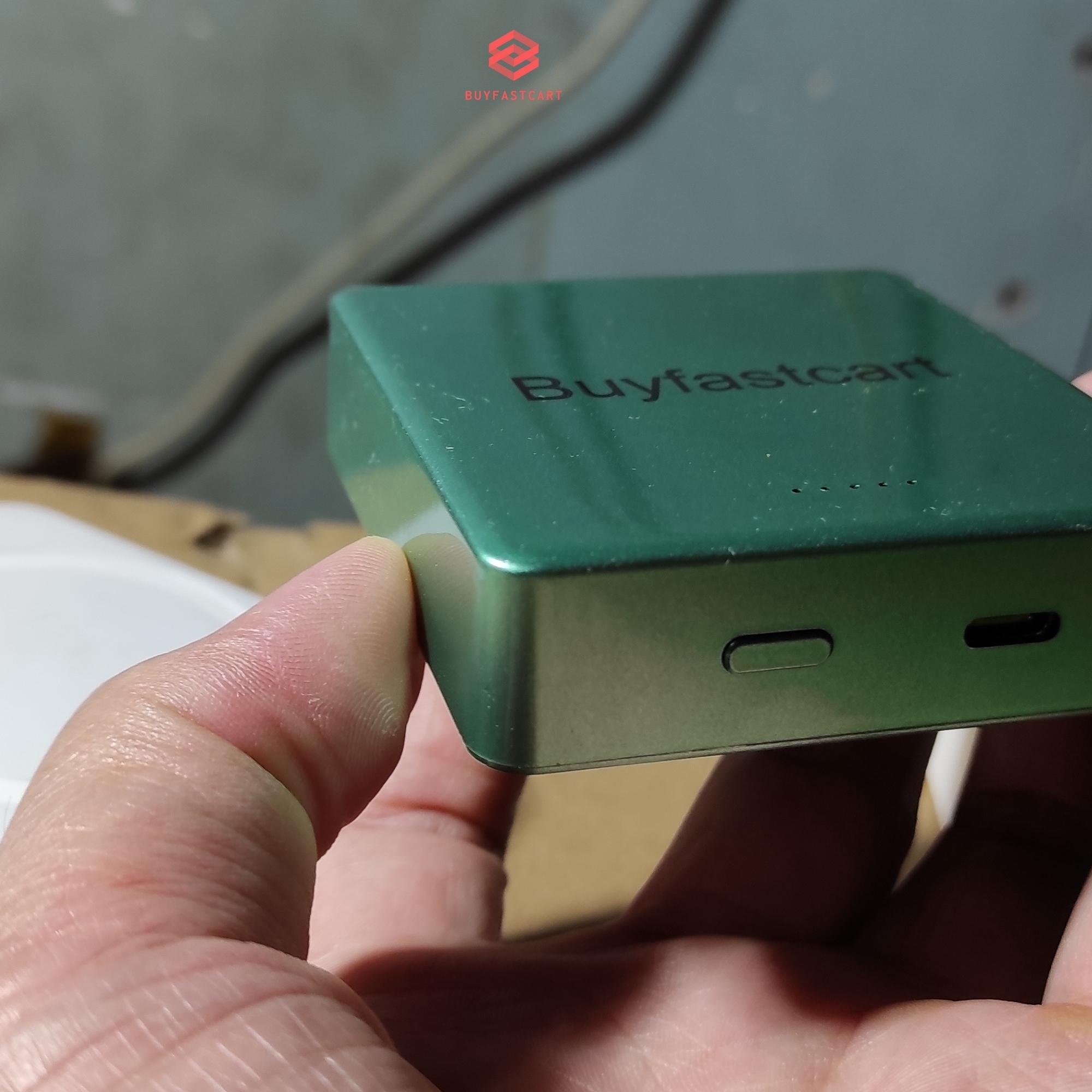 Pin Sạc Dự Phòng Hỗ Trợ Sạc Không Dây QI Wireless 10.000mAh cho iPhone Samsung