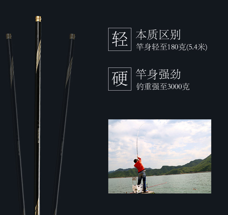 Cần câu đài Hỏa Long 4H 3.6m