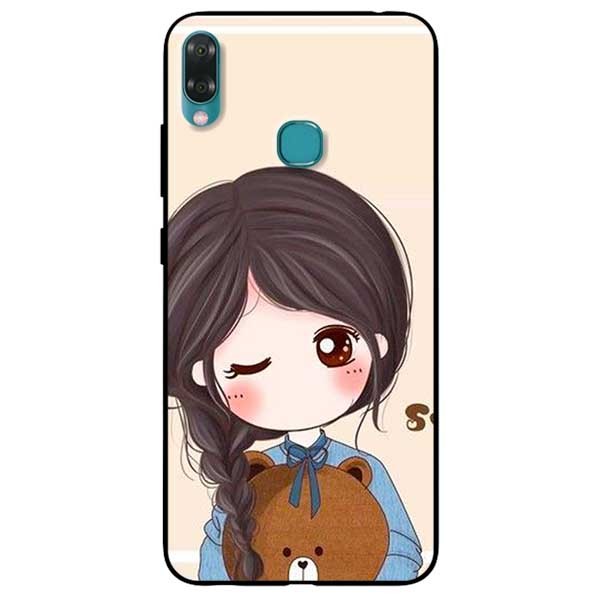 Ốp lưng dành cho Vsmart Joy 1+ mẫu Nàng Ôm Gấu