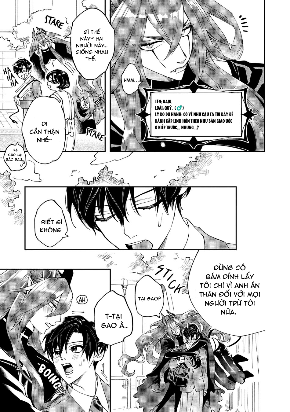 Đính Hôn Với Quỷ chapter 3 - Trang 3