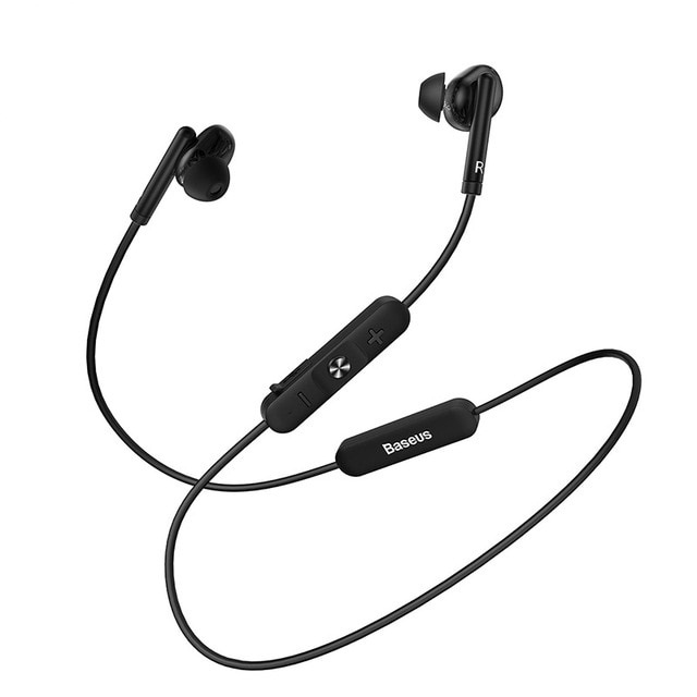 Tai nghe thể thao Bluetooth earphone kháng nước IPx5 hiệu Baseus Encok S30 trang bị Blueooth 5.0 âm thanh Hifi nghe nhạc liên tục 7h