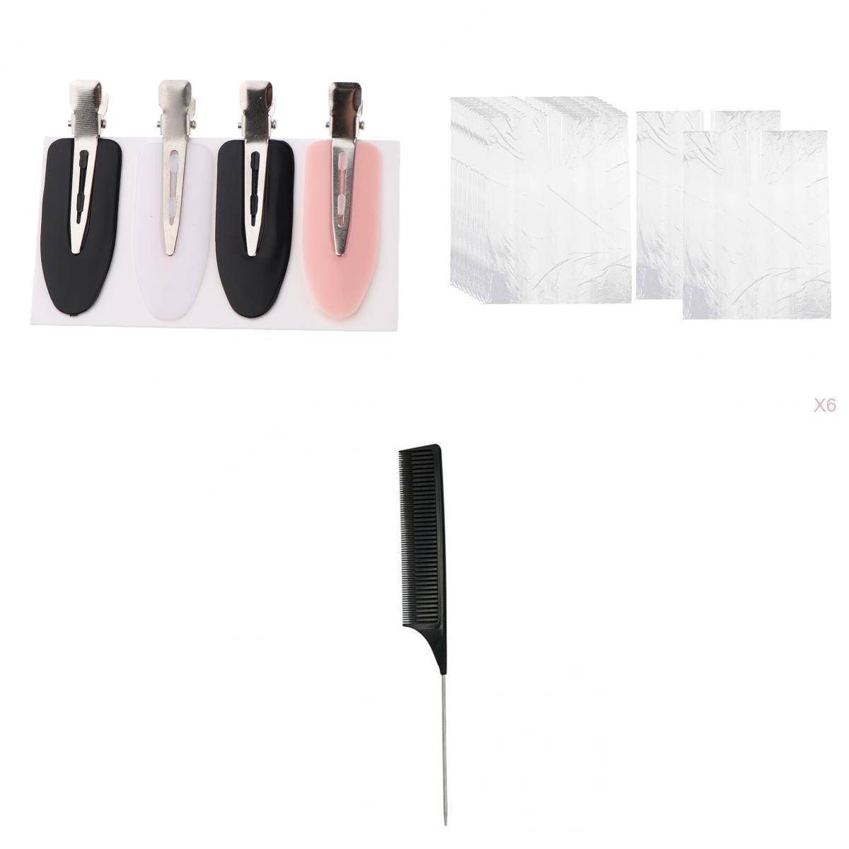 300Pcs Disposable Hair Cutting Cape Cloth Gowns Apron w/ Hair Clips and Comb