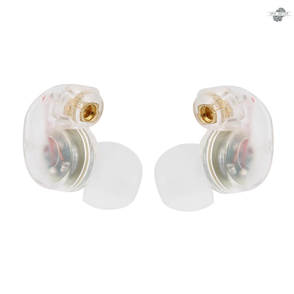 Tai Nghe Nhét Tai Mmcx 10mm Có Thể Tháo Rời Màu Trắng Cho Shure Se535 Se846 Ue900