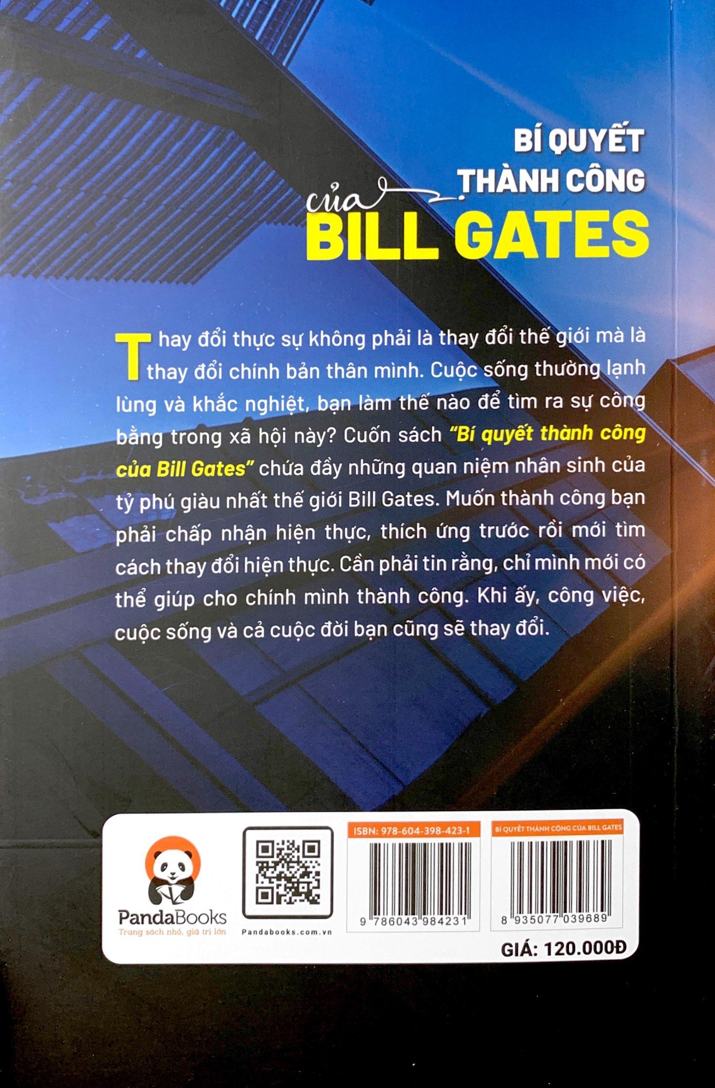 Bí Quyết Thành Công Của Bill Gates (Tái Bản 2023)