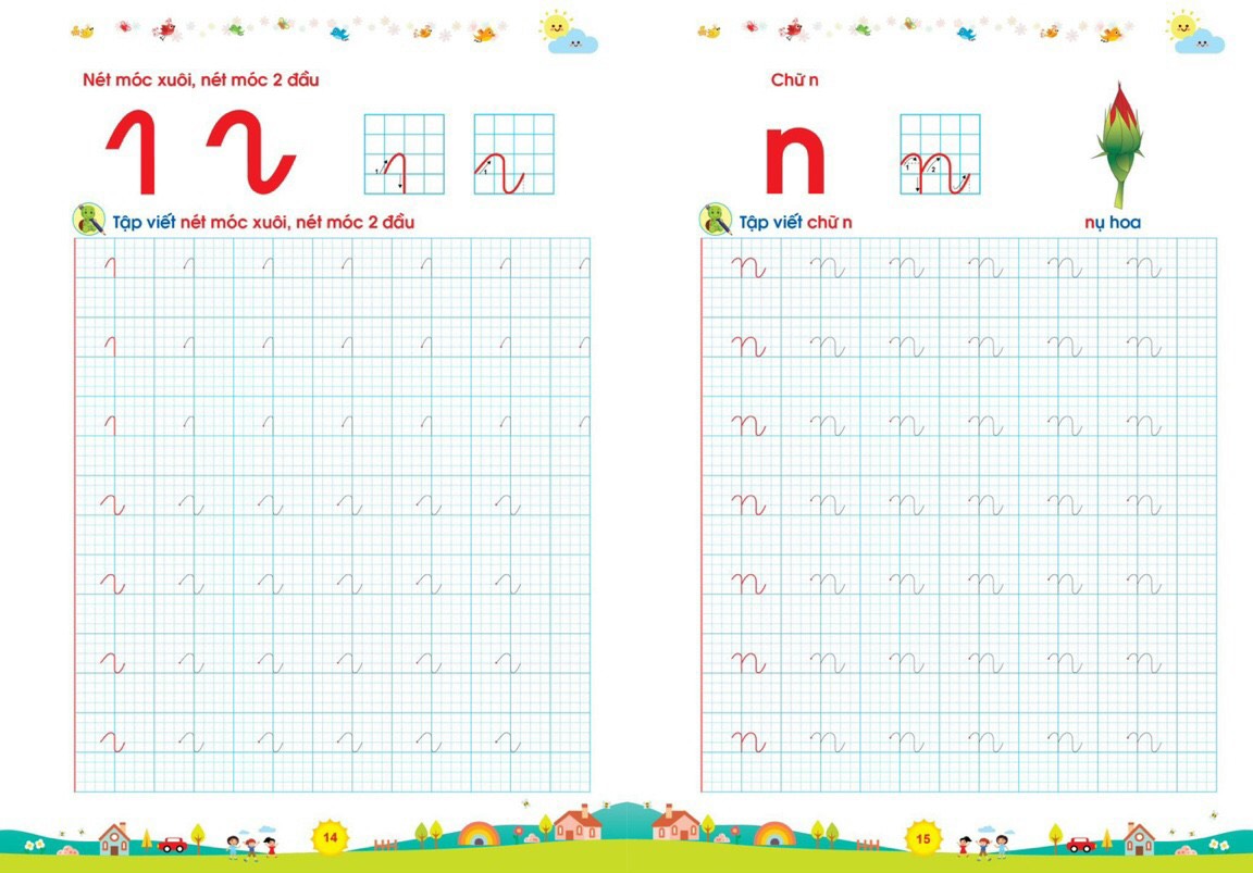 BỘ 3 CUỐN TẬP KẺ NGANG-VIẾT ĐÚNG VIẾT ĐẸP