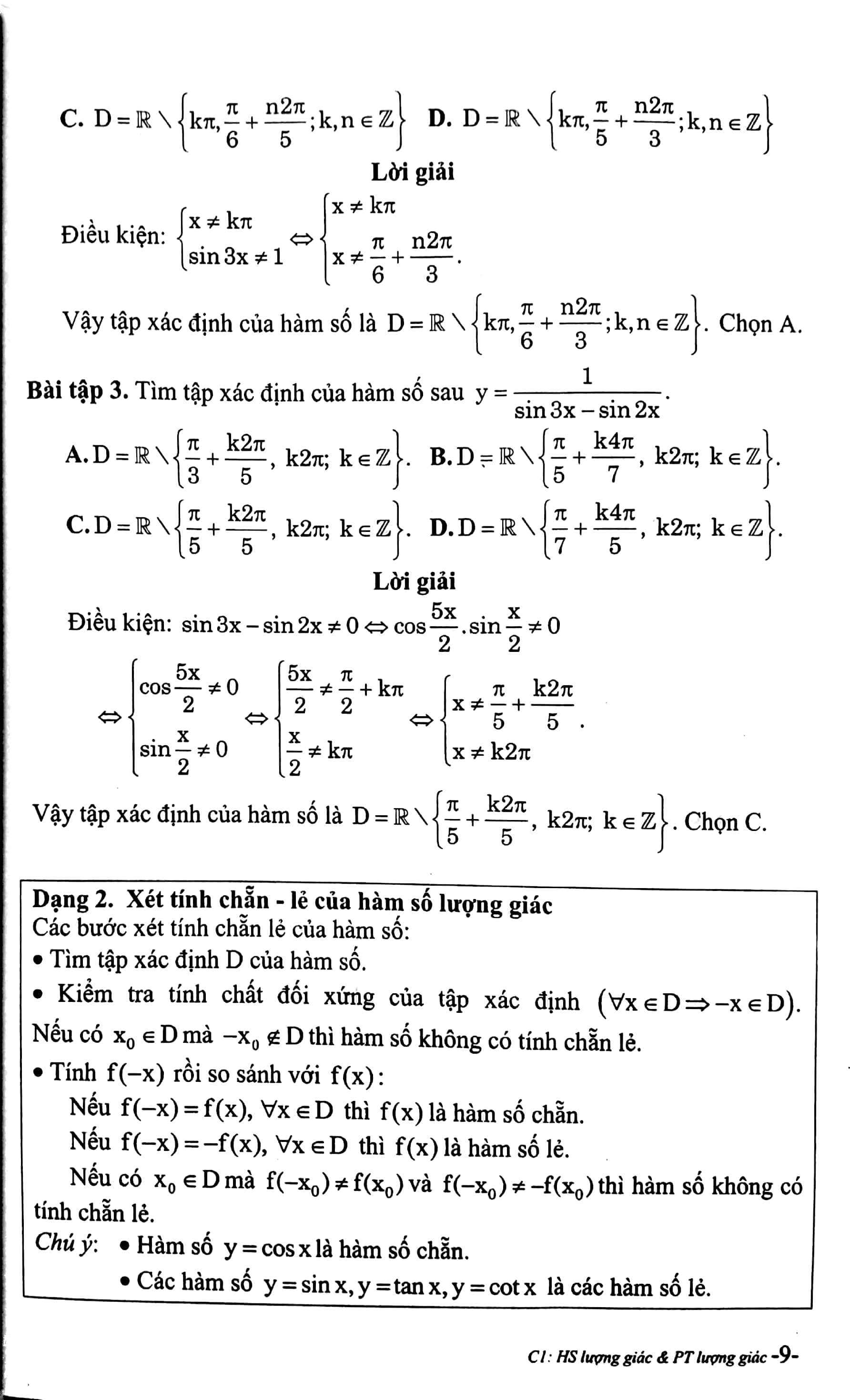 Phương Pháp Giải Nhanh Toán Trắc Nghiệm Đại Số - Giải Tích 11