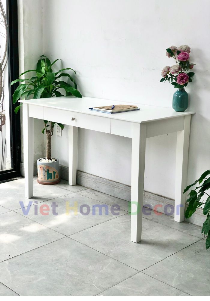 Bàn Làm Việc Docle Màu Trắng 1921 - Thương hiệu Viet Home Decor