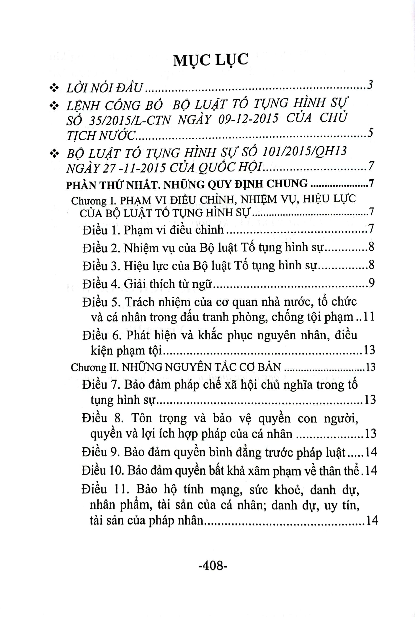 Bộ Luật Tố Tụng Hình Sự (Hiện Hành) (Sửa Đổi, Bổ Sung Năm 2021)