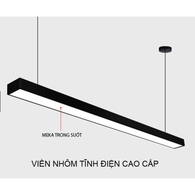 Đèn Thả Hộp Văn Phòng-  LED chuẩn không lóa mắt