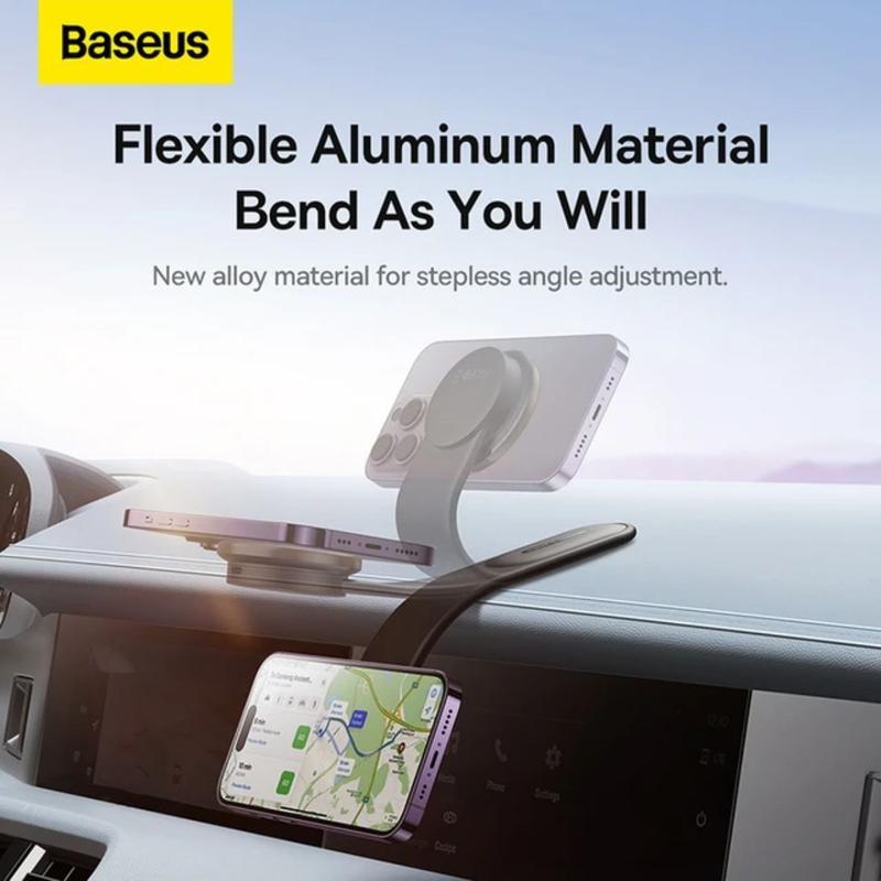 Giá Đỡ Điện Thoại Hít Nam Châm Trên Ô Tô Baseus C02 Go Series Mag.netic Car Phone Mount Cluster (Stick-on Version)- Hàng chính hãng