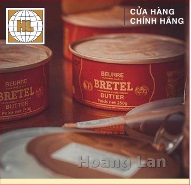 Bơ Bretel 250g (bơ đồng tiền) - Pháp