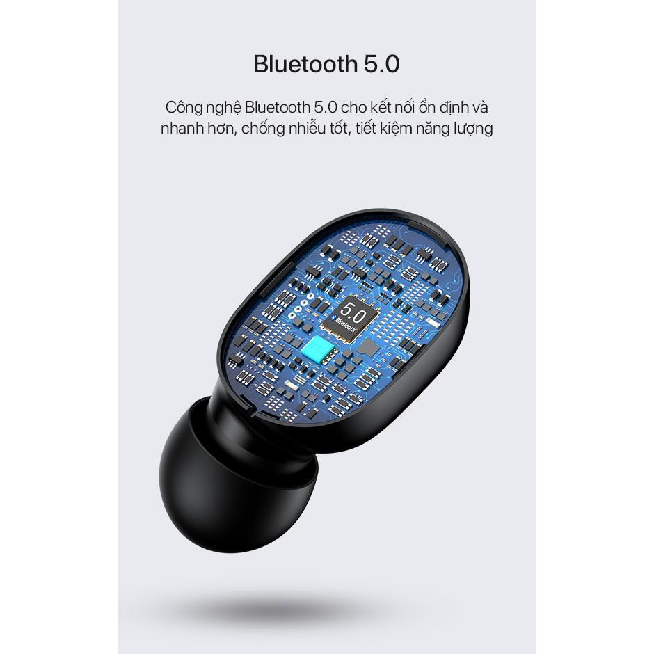 Tai Nghe Không Dây ROBOT Bluetooth 5.0, Công Nghệ Chống Nước IPX4, Âm Thanh Sống Động - Hàng Chính Hãng