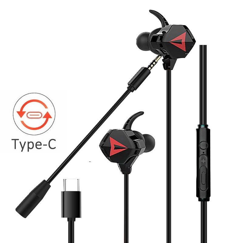 Tai nghe gaming có mic G901 Jack Type-C - Tai nghe chơi game PUBG mobile, freefire,.. cho điện thoại