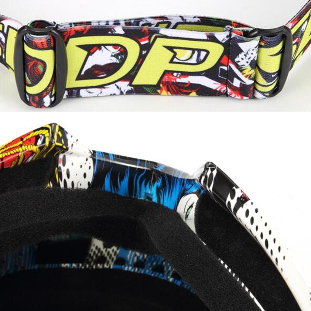 Anti Fog Motorcycle ATV Dirt Bike Racing Goggles Glasses