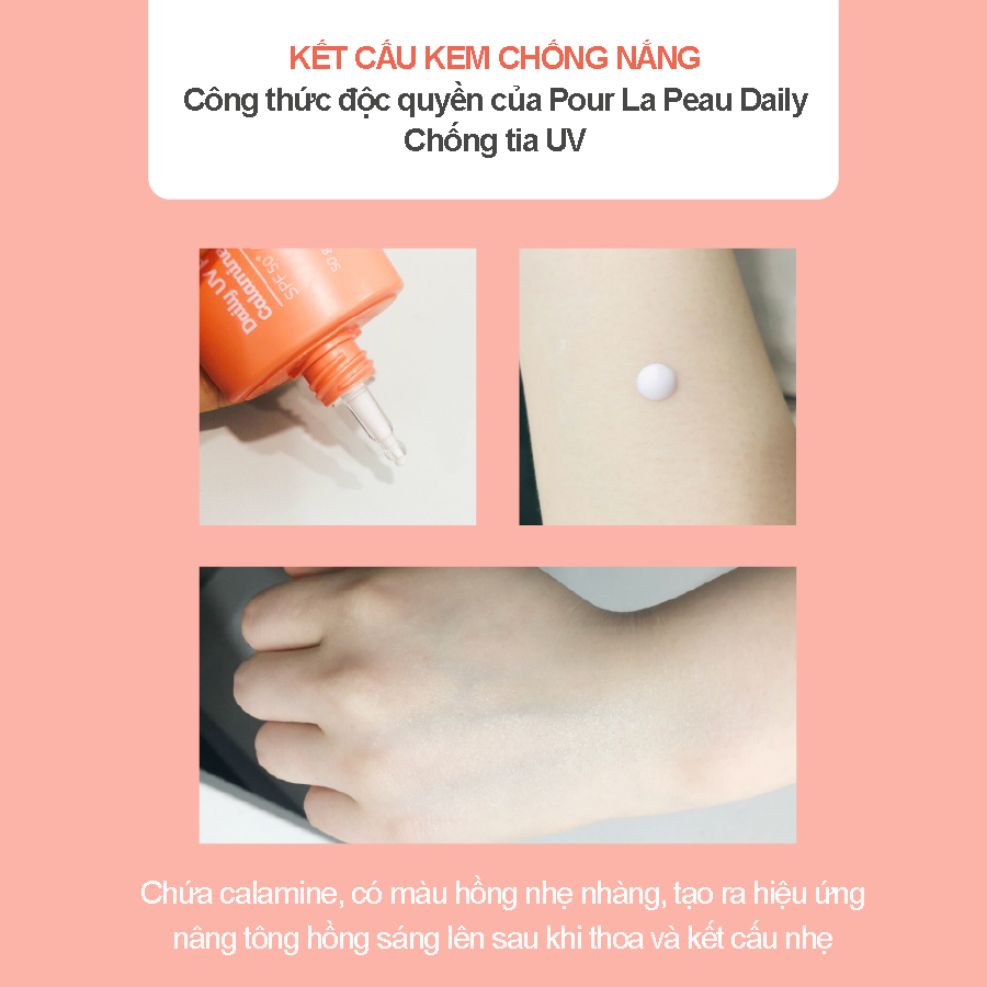 Kem chống nắng Pour La PeauDaily UV Calamine Sun Screen