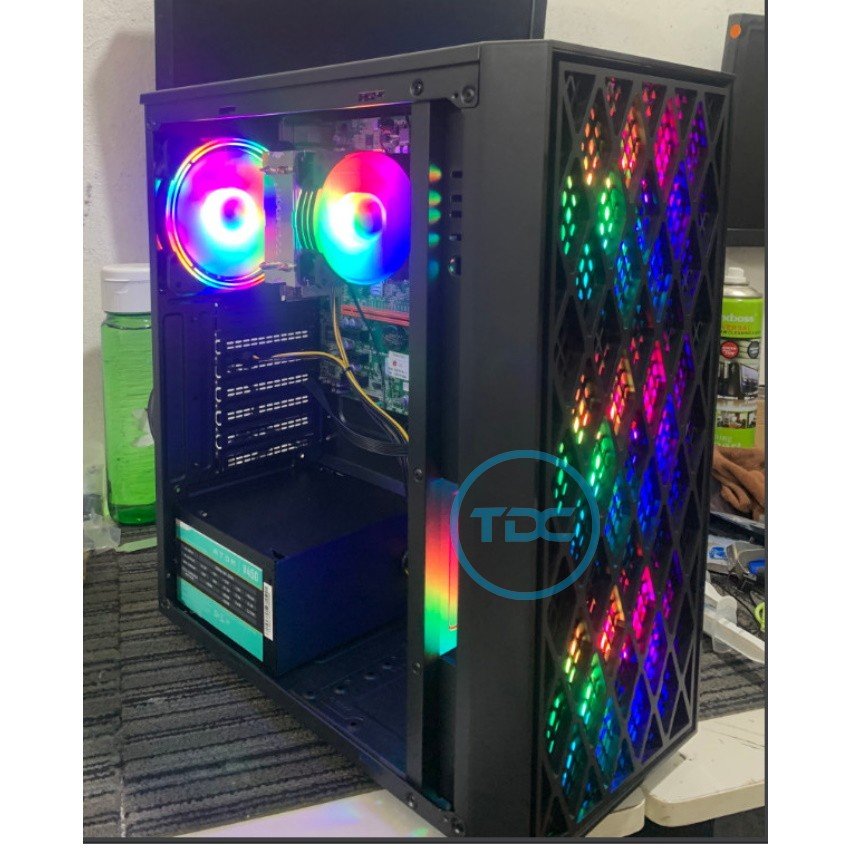 MAX PC GAMING X7 CPU Core i5 4670 Ram 4GB SSD 240GB GTX 750TI Chơi PUBG,LOL,CF,Fifa4,Đế chế Tặng Bàn Phím Chuột Game