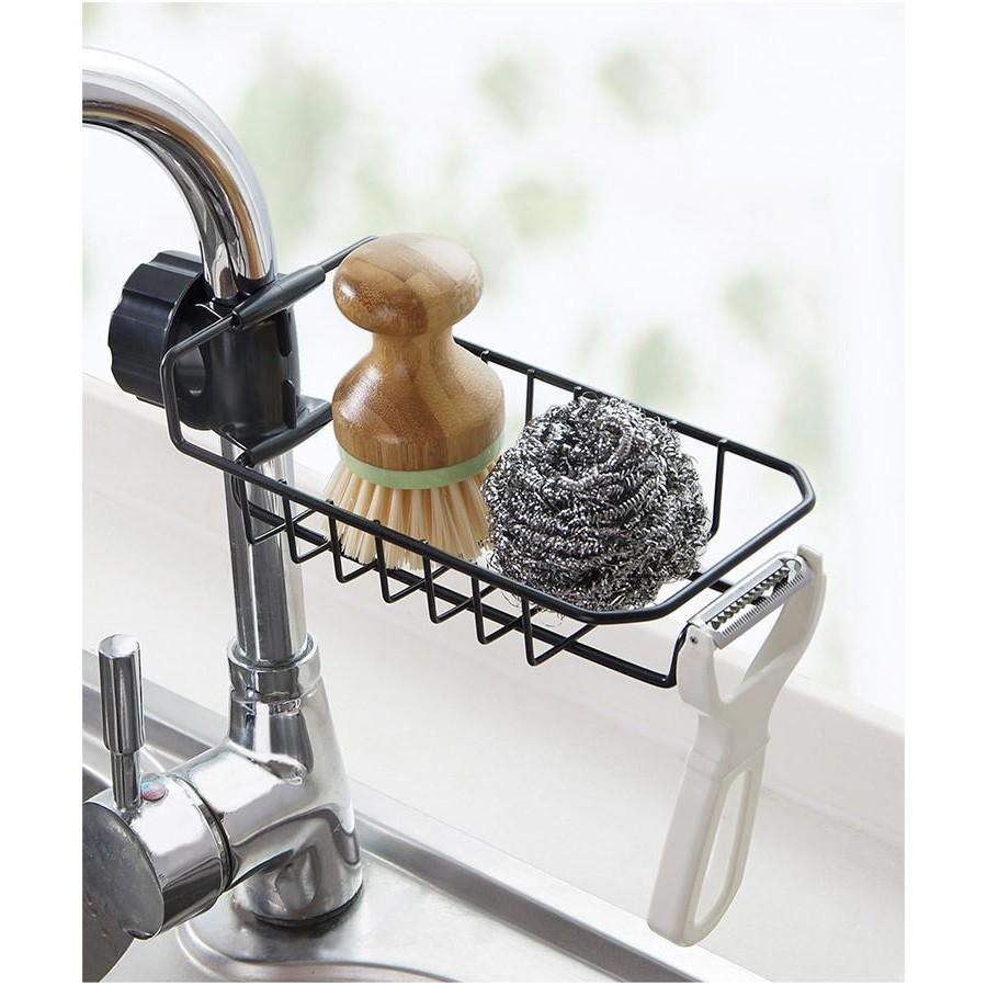 Kệ Inox Để Đồ Gắn Vòi Nước Nhà Tắm Nhà Vệ Sinh
