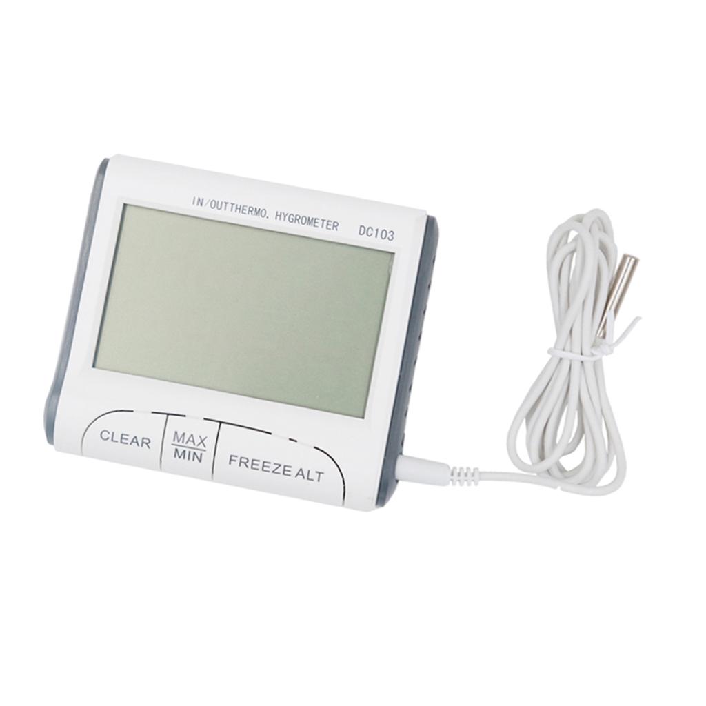 All in one DC103 Digital Thermometer Hygrometer Tester Cº/Fº High Accuracy#2