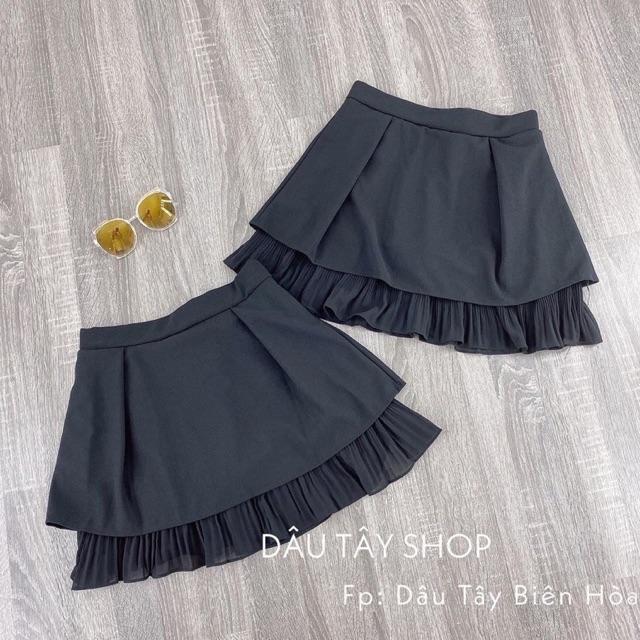 CHÂN VÁY PHỐI DẬP LY