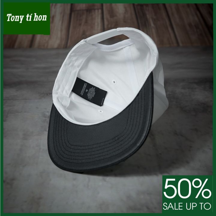 Tony tí hon - Mũ/nón kết lưỡi trai Snapback C cá tính thời trang nam nữ cao cấp màu trắng