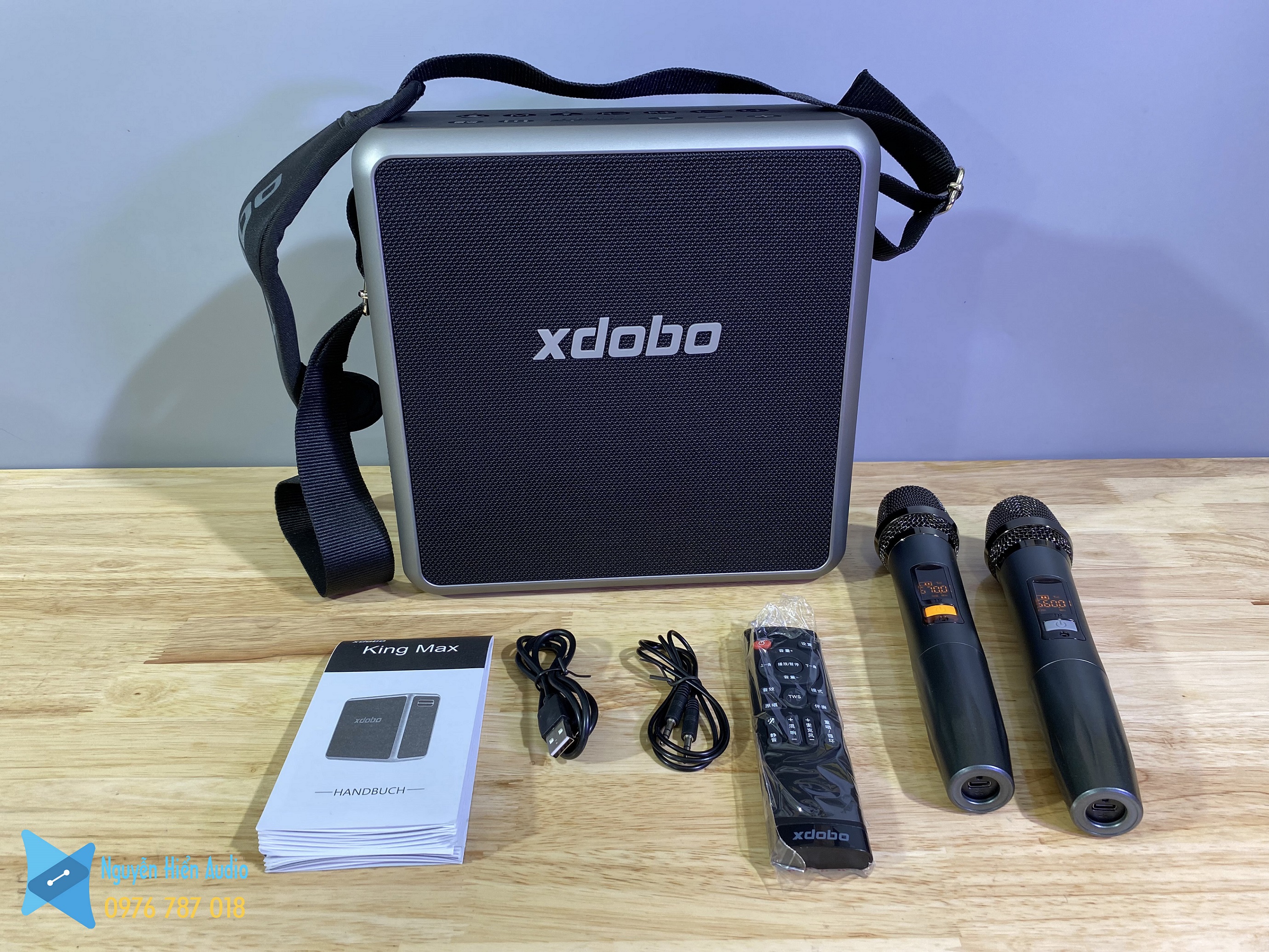 Loa Xdobo King Max siêu trầm 140W Bluetooth 5.2