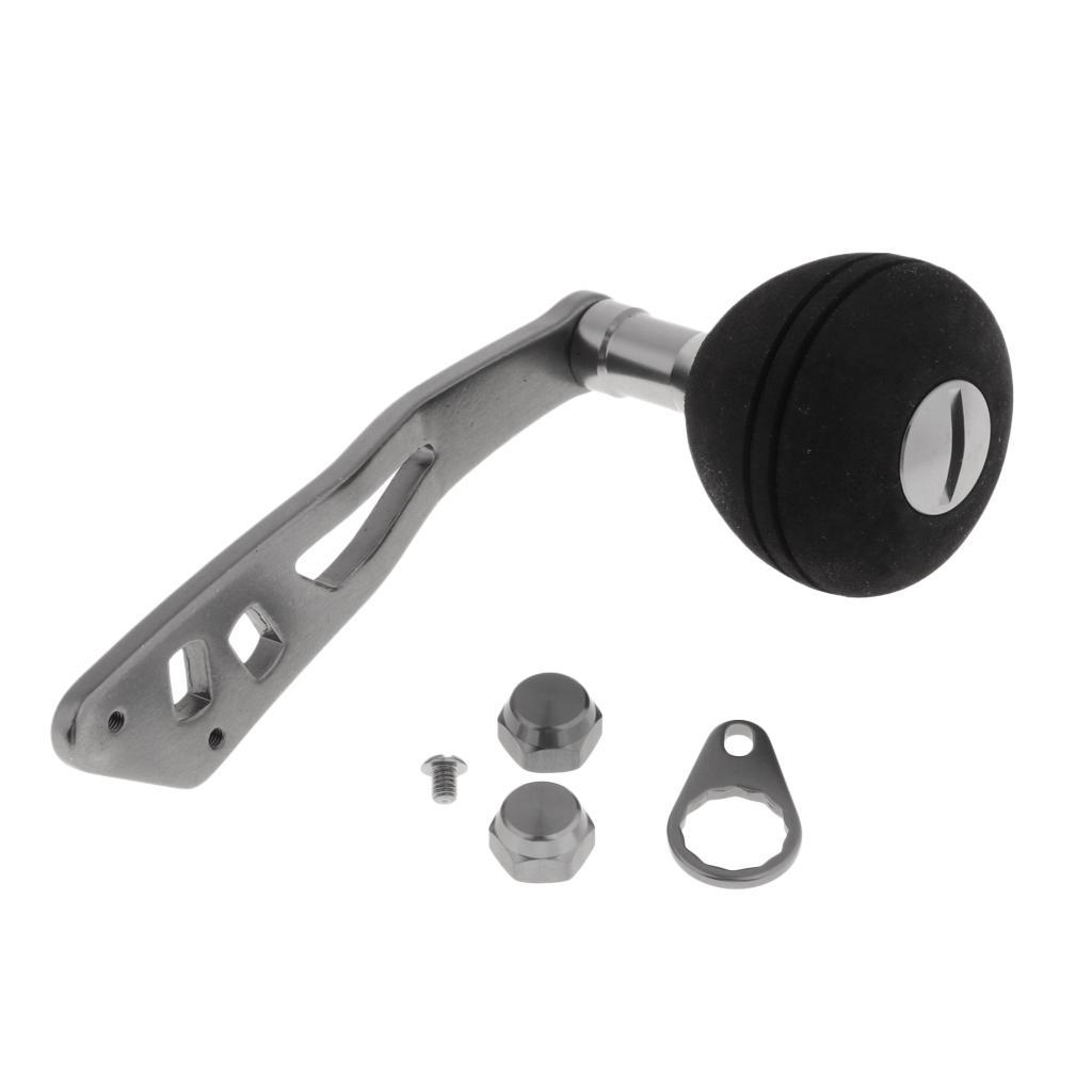 5pcs Metal Fishing Reel Handle Rocker Arm Accessories for Baitcasting Reels