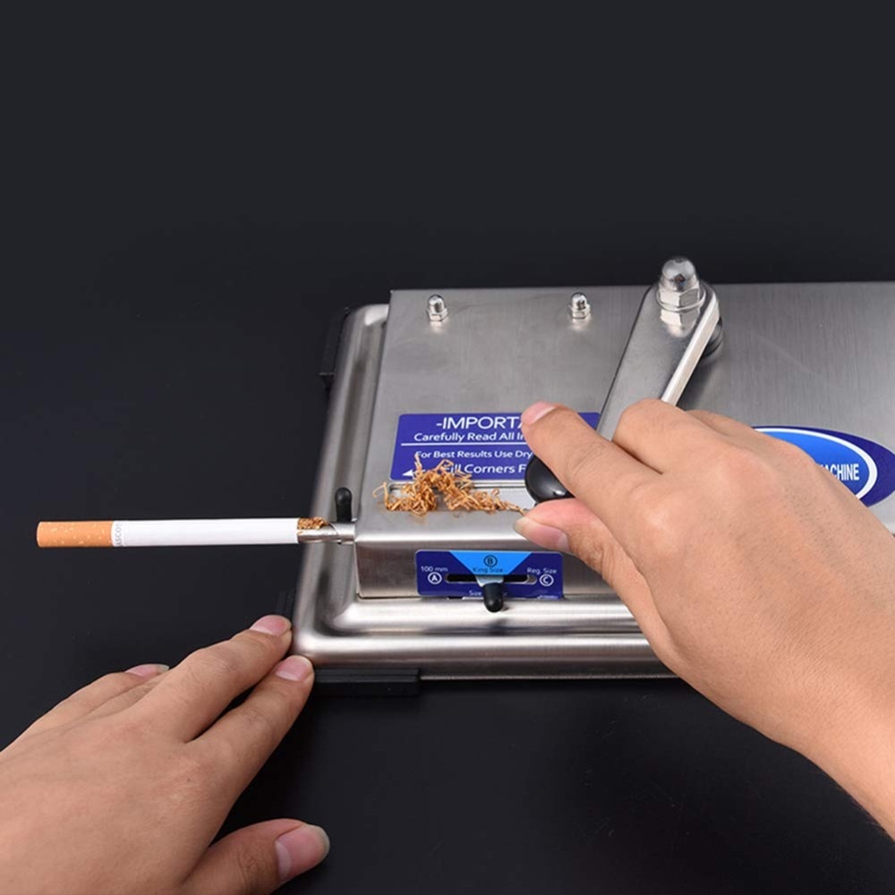 Máy cuộn nhồi thuốc Machine Stainless Steel Cigarette Roller Making