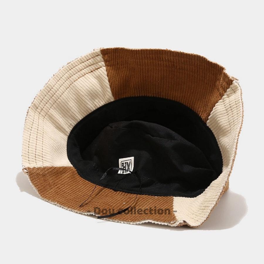 Mũ Nón Bucket Retro Unisex Vành Ngắn Phôi 2 Màu Phong Cách Hàn Quốc - Chất Liệu Nhung - Mã NV034