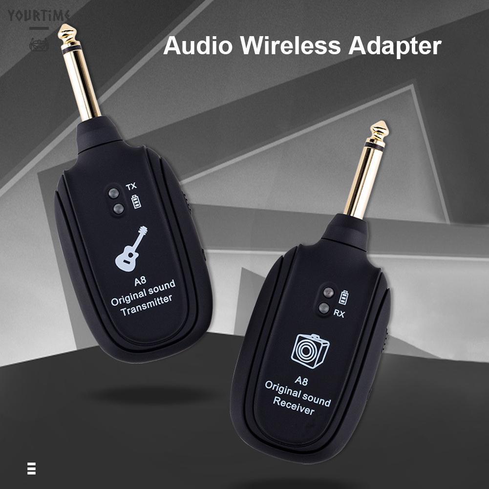 Hệ thống thu phát âm thanh không dây A8 UHF cho đàn guitar điện