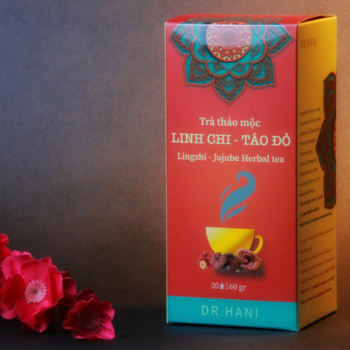 Trà Nấm Linh Chi – Táo đỏ Dr. Hani Trà túi lọc