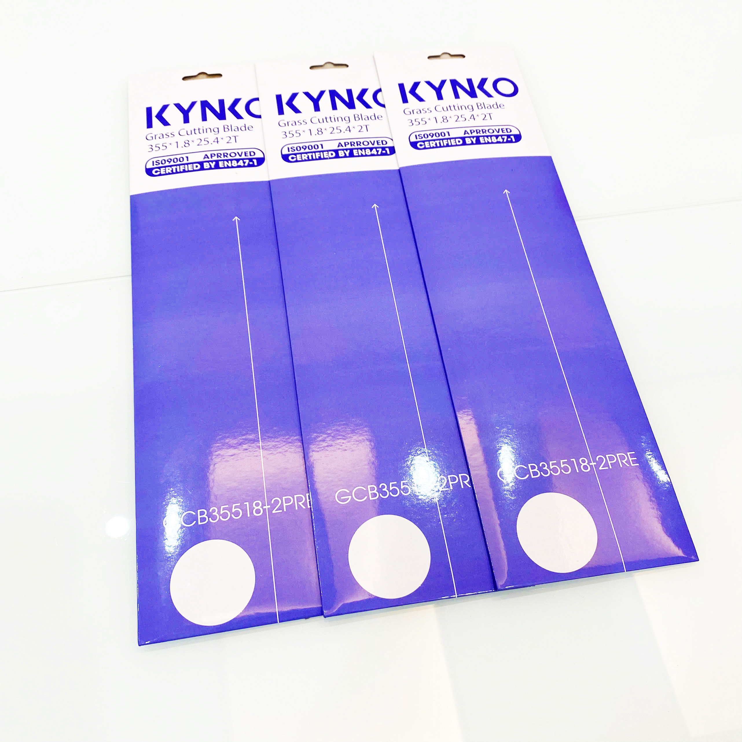 Lưỡi cắt cỏ chữ nhật KYNKO- 355MM GCS355182PRE chính hãng siêu sắc siêu bền