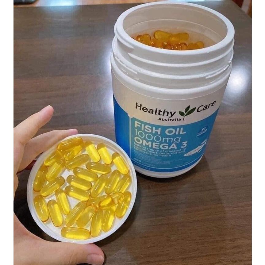 Dầu cá Omega-3 Healthy Care 1 hộp 400 Viên