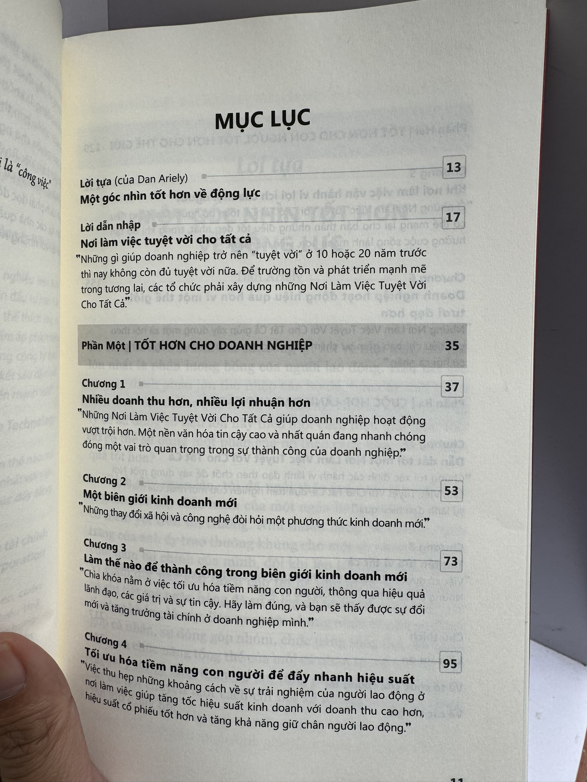 NƠI LÀM VIỆC TUYỆT VỜI CHO TẤT CẢ - Michael c. Bush - Nguyễn Việt Anh dịch - Pace Books - Nhà xuất bản Thanh Niên.