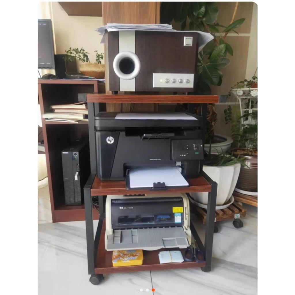 Kệ máy in, Kệ để Máy In Máy Fax Và Đồ Văn Phòng KMI03 Tiện Lợi có Bánh xe dễ dàng di chuyển, Khung Sắt Sơn Tĩnh Điện