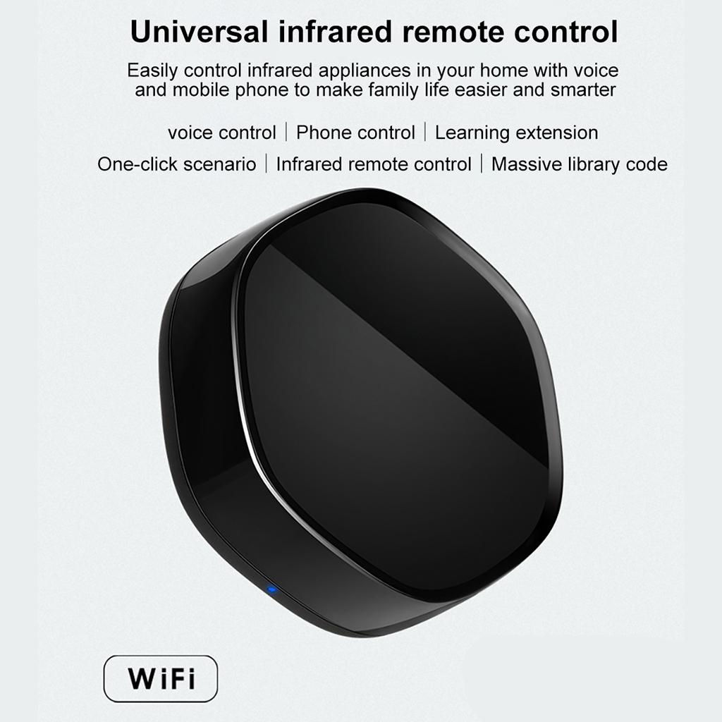 Wifi Smart IR Remote Voice Control AC, TV, Fan, STB Remote Control by App RF Infrared Home Smart Remote Controller