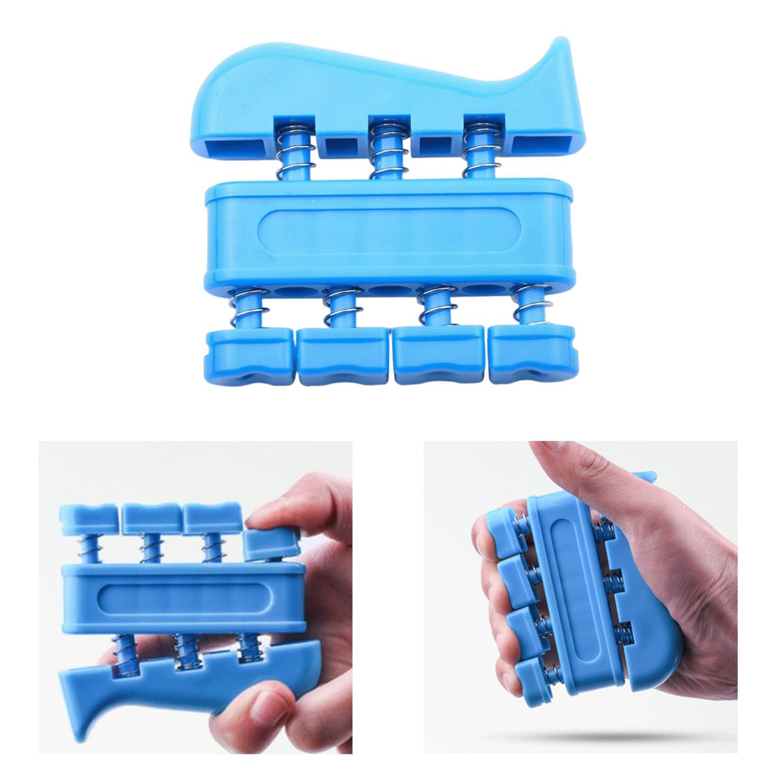 Hand Grip Strengthener, Finger Exerciser, Grip Strength Trainer, Forearm Grip Workout, Finger Stretcher