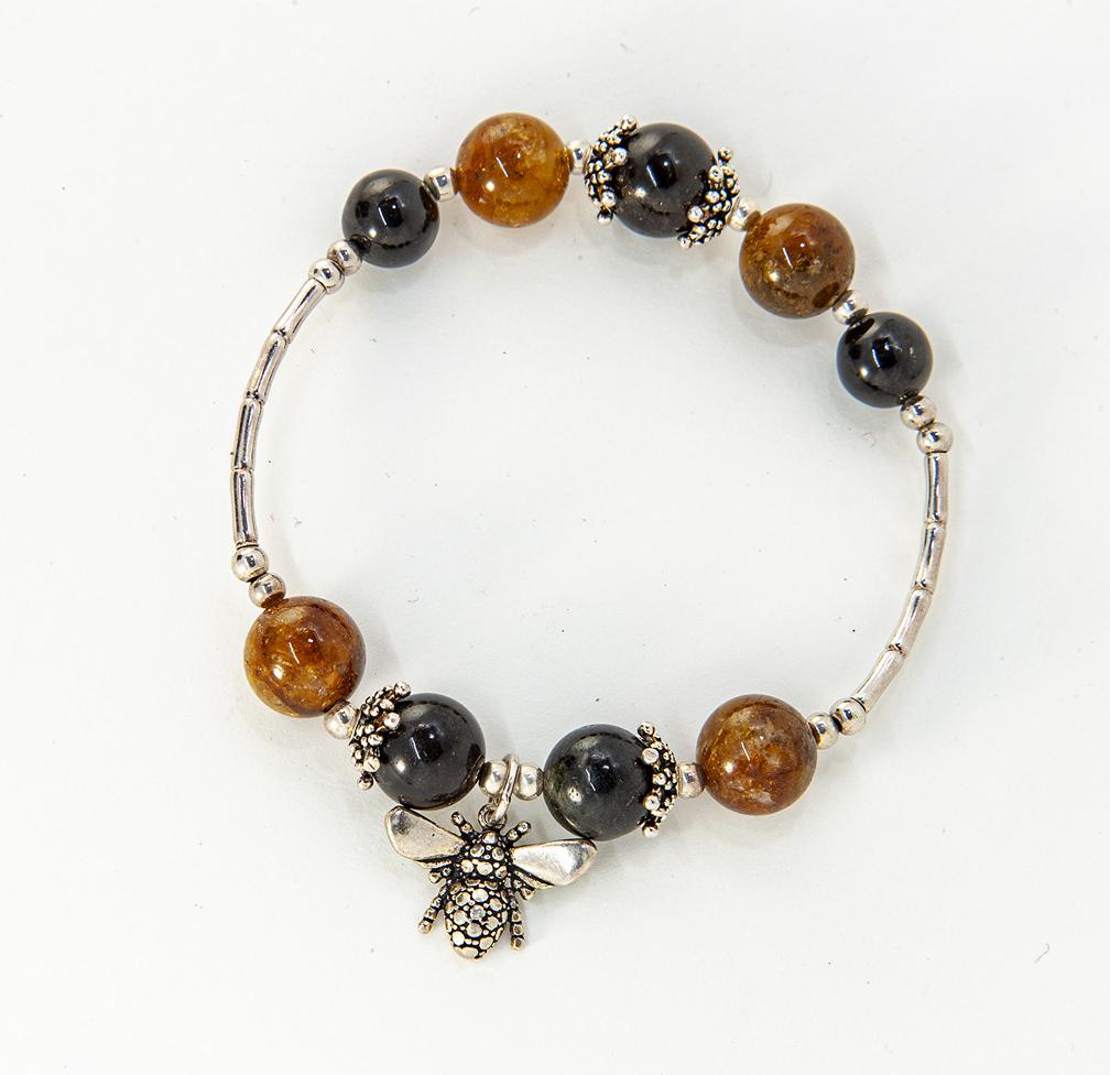 Vòng Tay Đá Phong Thủy Nữ Tourmaline Thiên Nhiên AAAA VT055 Mạng Thổ - Kim
