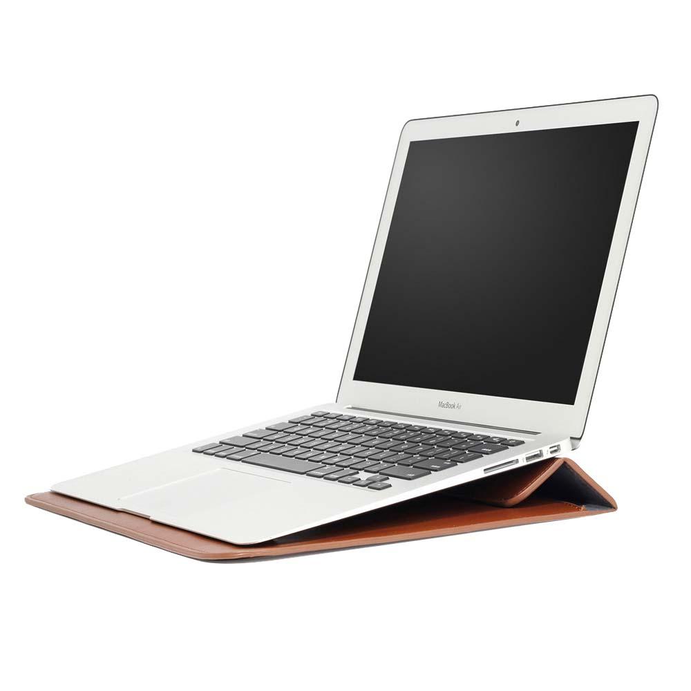 Túi Đựng Laptop 11/12/13/13.3/14/15 Inch Đứng Bao Da Macbook Air Pro Xiaomi HP Dell Acer Chống Thấm Nước Di Động Túi Máy Tính