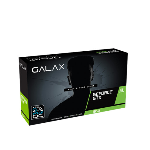 Card màn hình Galax GTX 1650 EX Plus (1- Click OC) 4GB GDDR6 128-bit - Hàng chính hãng