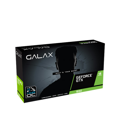 Card màn hình Galax GTX 1650 EX Plus (1- Click OC) 4GB GDDR6 - Hàng chính hãng