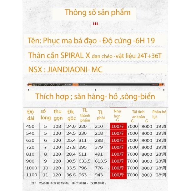 Cần Phục Ma Bá Đạo chính hãng 6H MC