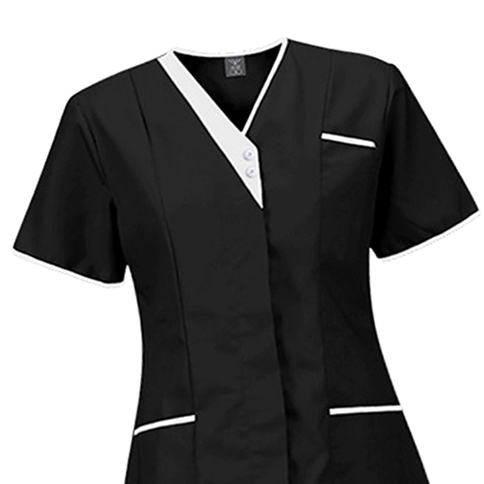 Nursing Uniforms Women Scrubs Sets for Beauty Salon Cosmetology Pet Grooming