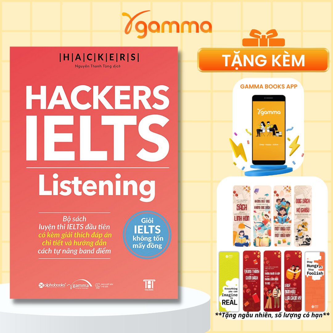 Hackers IELTS : Listening - Giỏi IELTS Không Tốn Mấy Đồng