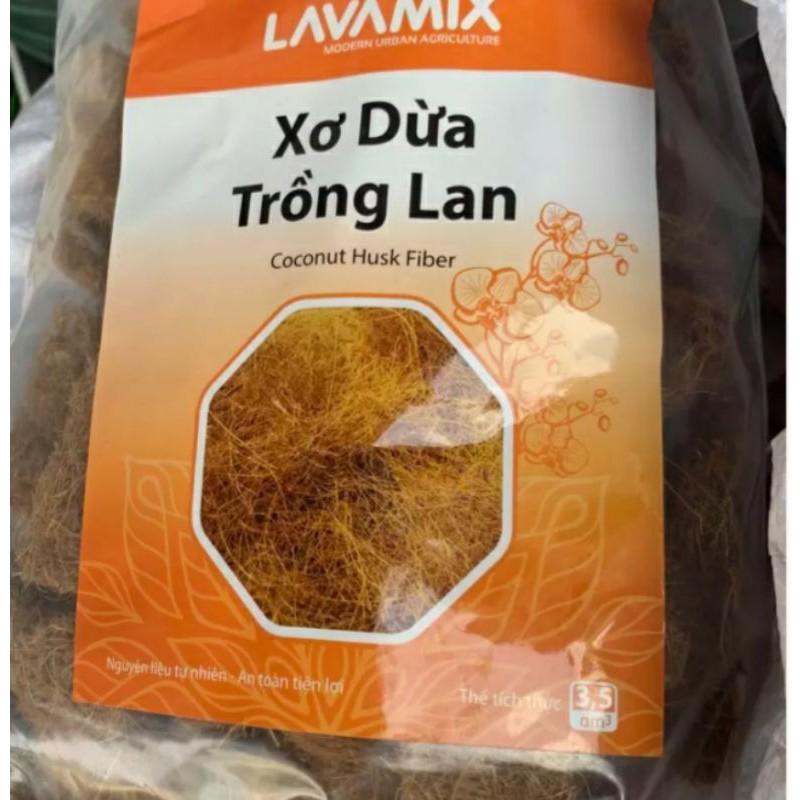 Xơ dừa trồng lan Lavamix - Nguyên Liệu tự nhiên