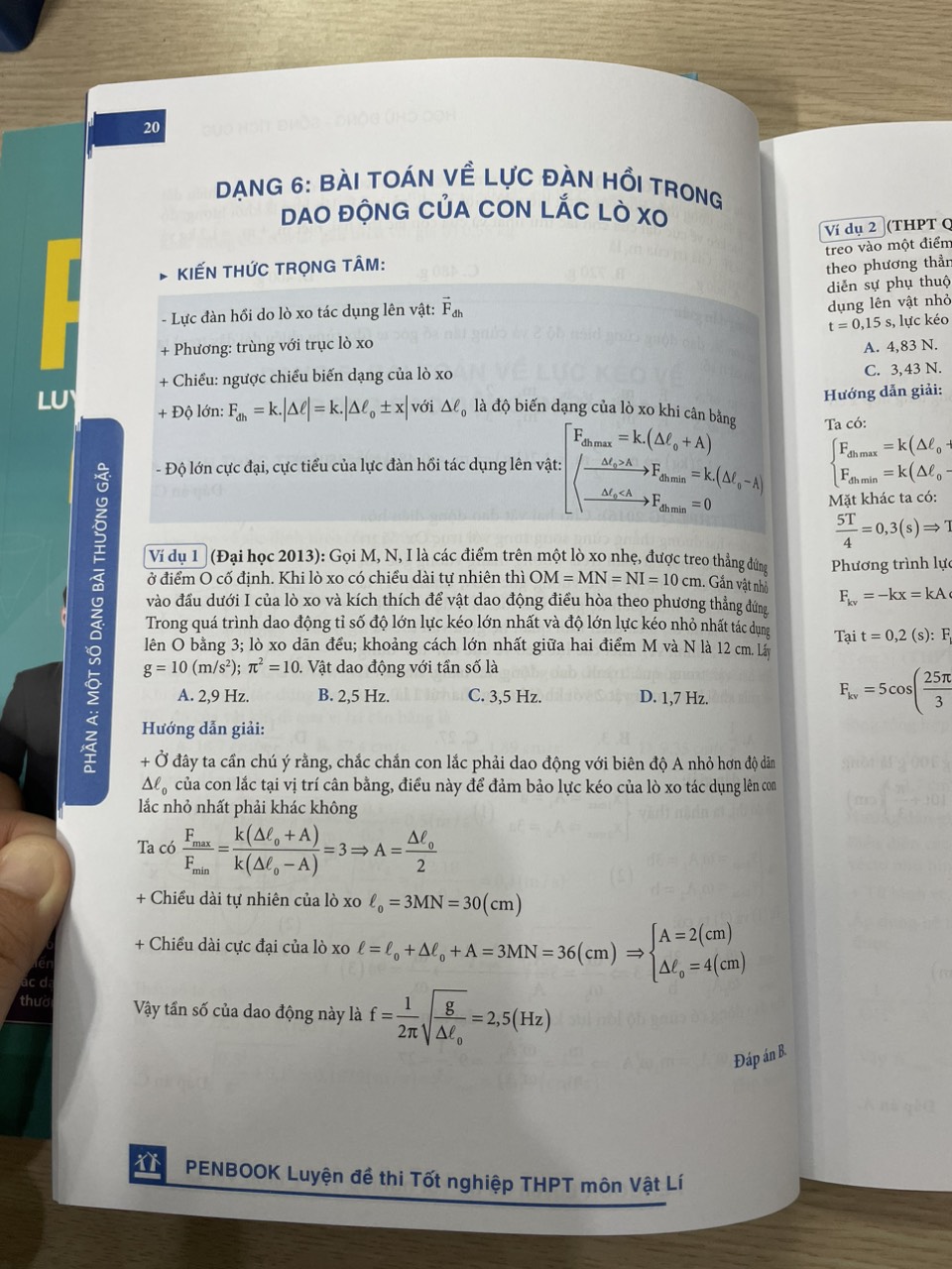 Combo 2 cuốn PENBOOK - Luyện đề thi Tốt nghiệp THPT - Bộ 2 môn Toán, Hóa