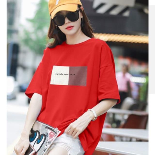 Áo thun tay lỡ form rộng