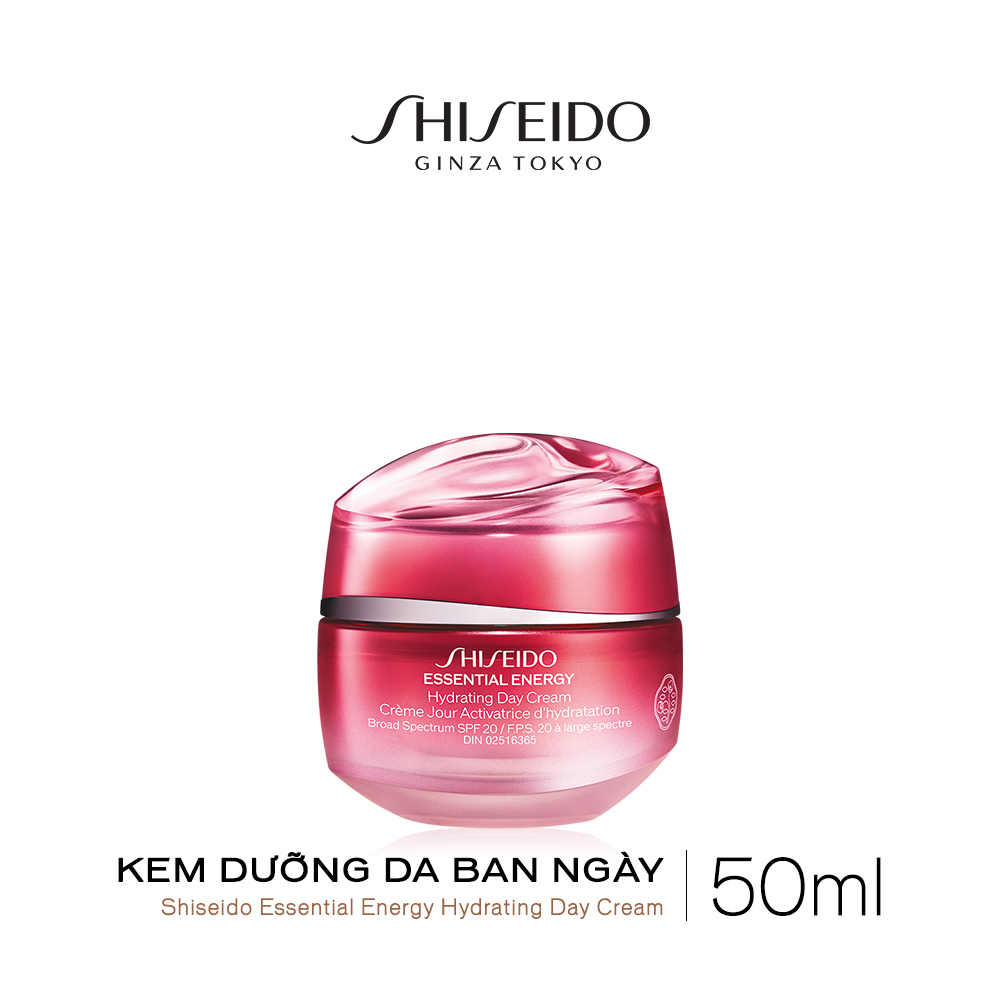 [Mã 100K11112 - Giảm 100K đơn từ 800K] Kem dưỡng da ban ngày Shiseido Essential Energy Hydrating Day Cream 50ml