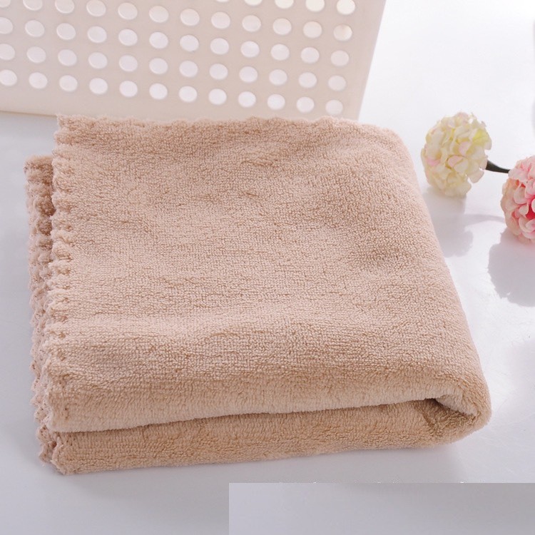 Khăn Mặt Lông Cừu Xuất Hàn Lidaco Siêu Mềm Mịn 50x30cm (1 chiếc) - Giao màu ngẫu nhiên