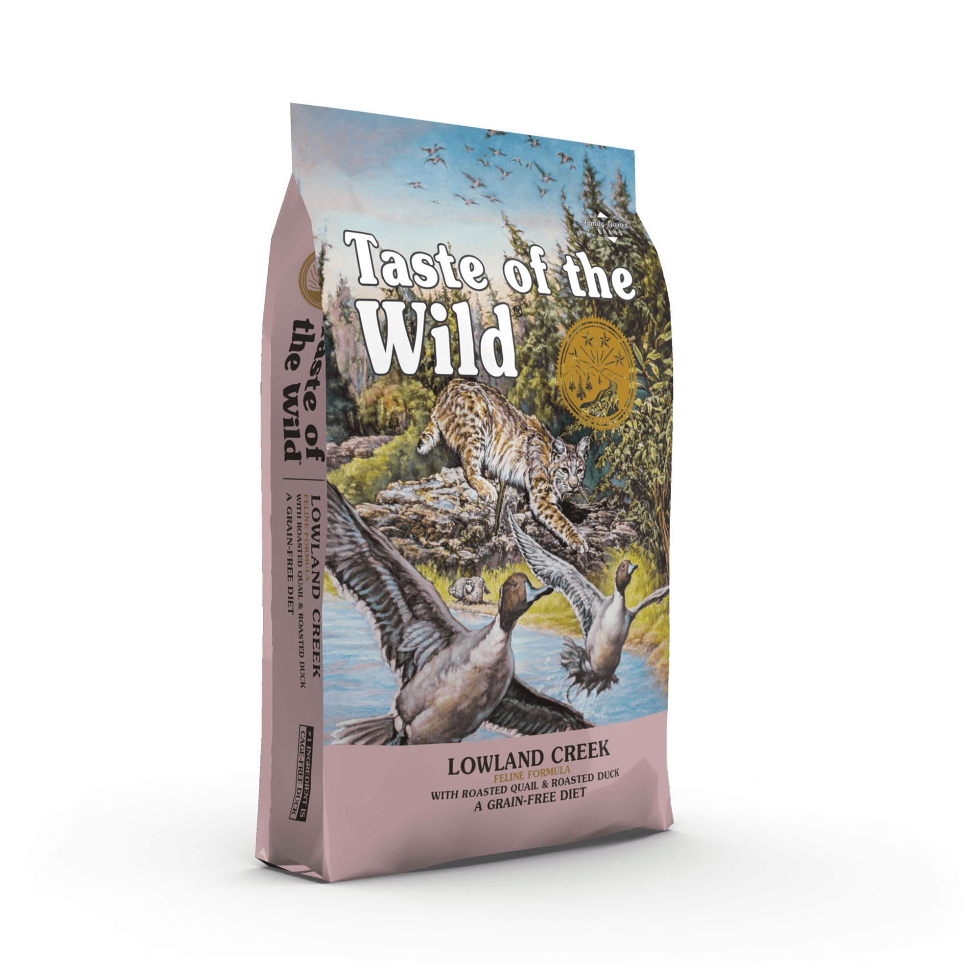 Taste Of The Wild - Lowland Creek Feline Recipe 6.6Kg – Chim Cút Quay Và Vịt Quay