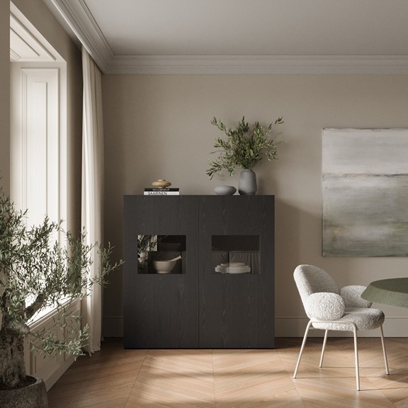 NEVA, Tủ lưu trữ đồ dùng 4 tầng  STO_093, 120x50x122cm